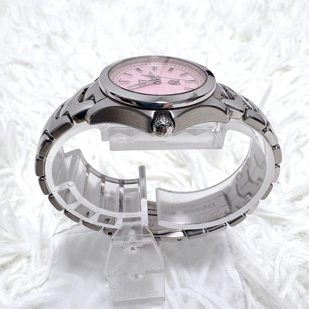 ✨希少✨TAG HEUER タグホイヤー リンク デイト ピンクシェル文字盤