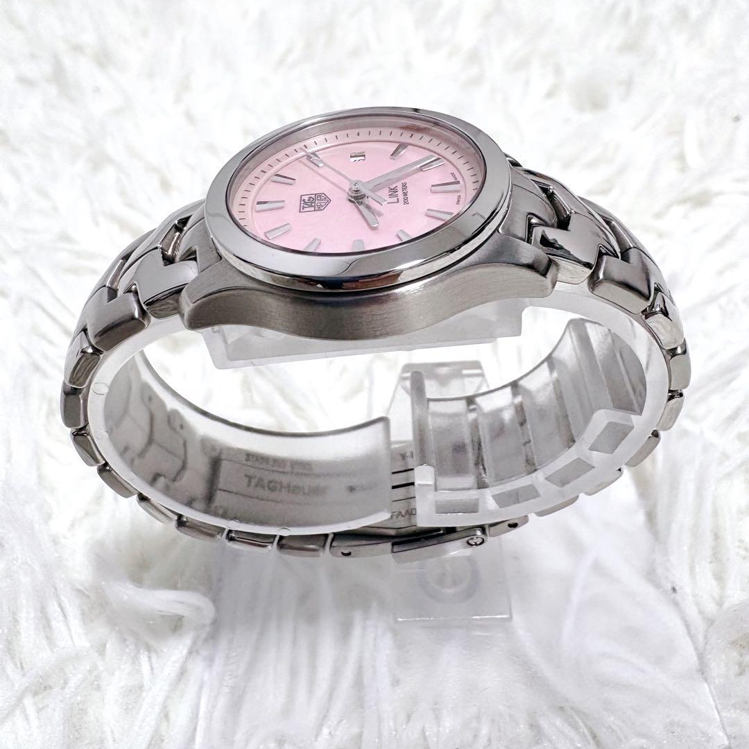 ✨希少✨TAG HEUER タグホイヤー リンク デイト ピンクシェル文字盤