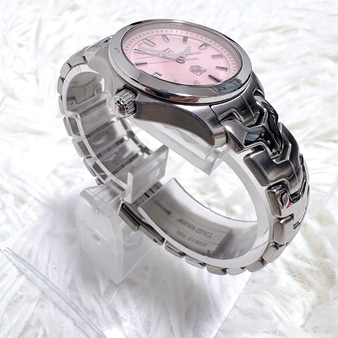 ✨希少✨TAG HEUER タグホイヤー リンク デイト ピンクシェル文字盤