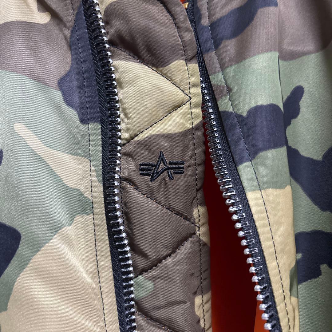 アルファインダストリーズ MA-1 ジャケット　USA製 L