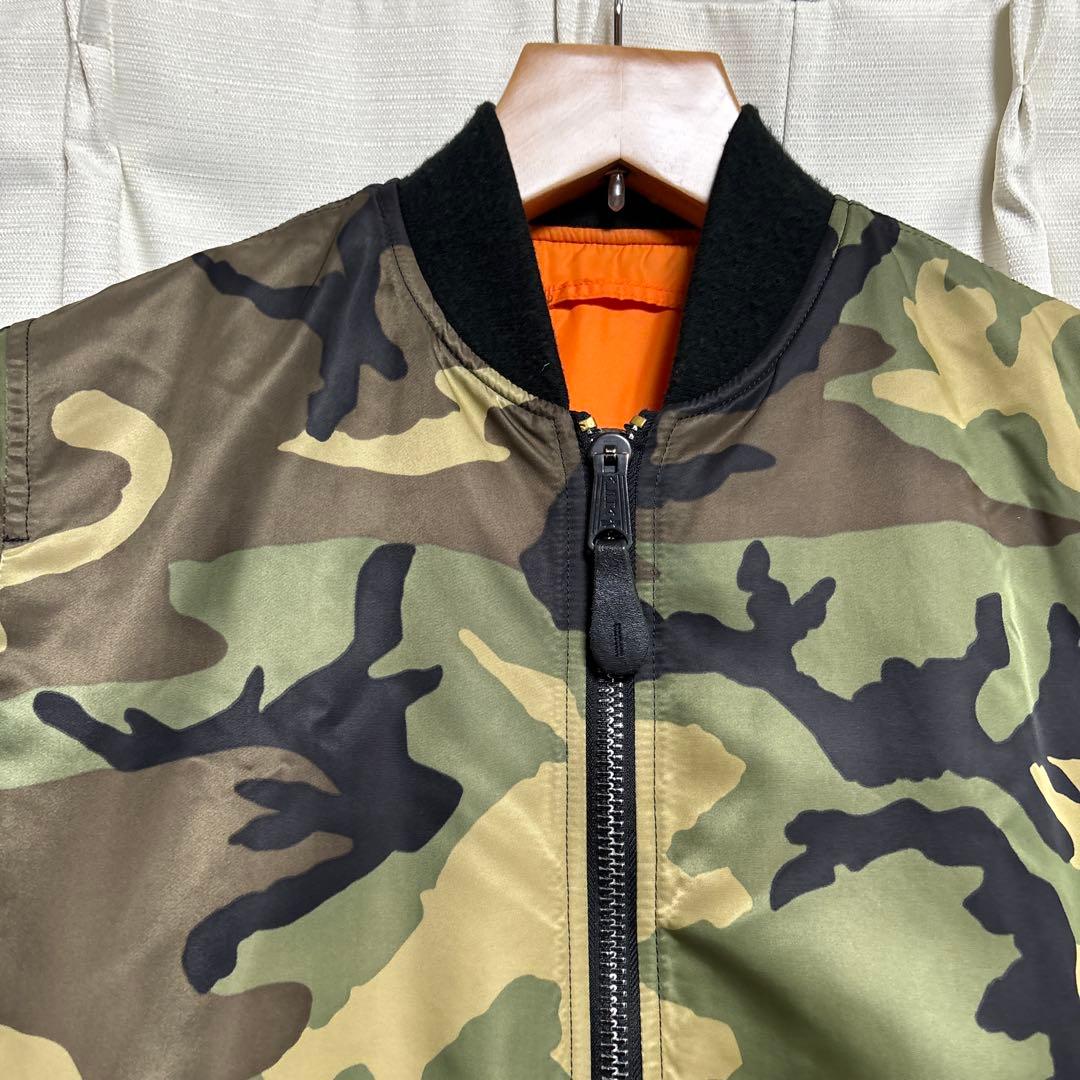 アルファインダストリーズ MA-1 ジャケット　USA製 L