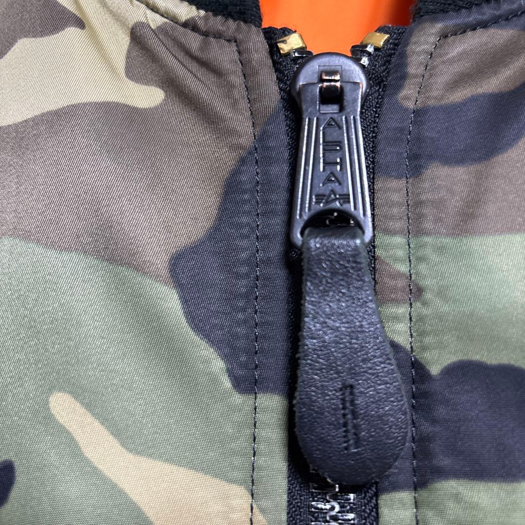 アルファインダストリーズ MA-1 ジャケット　USA製 L