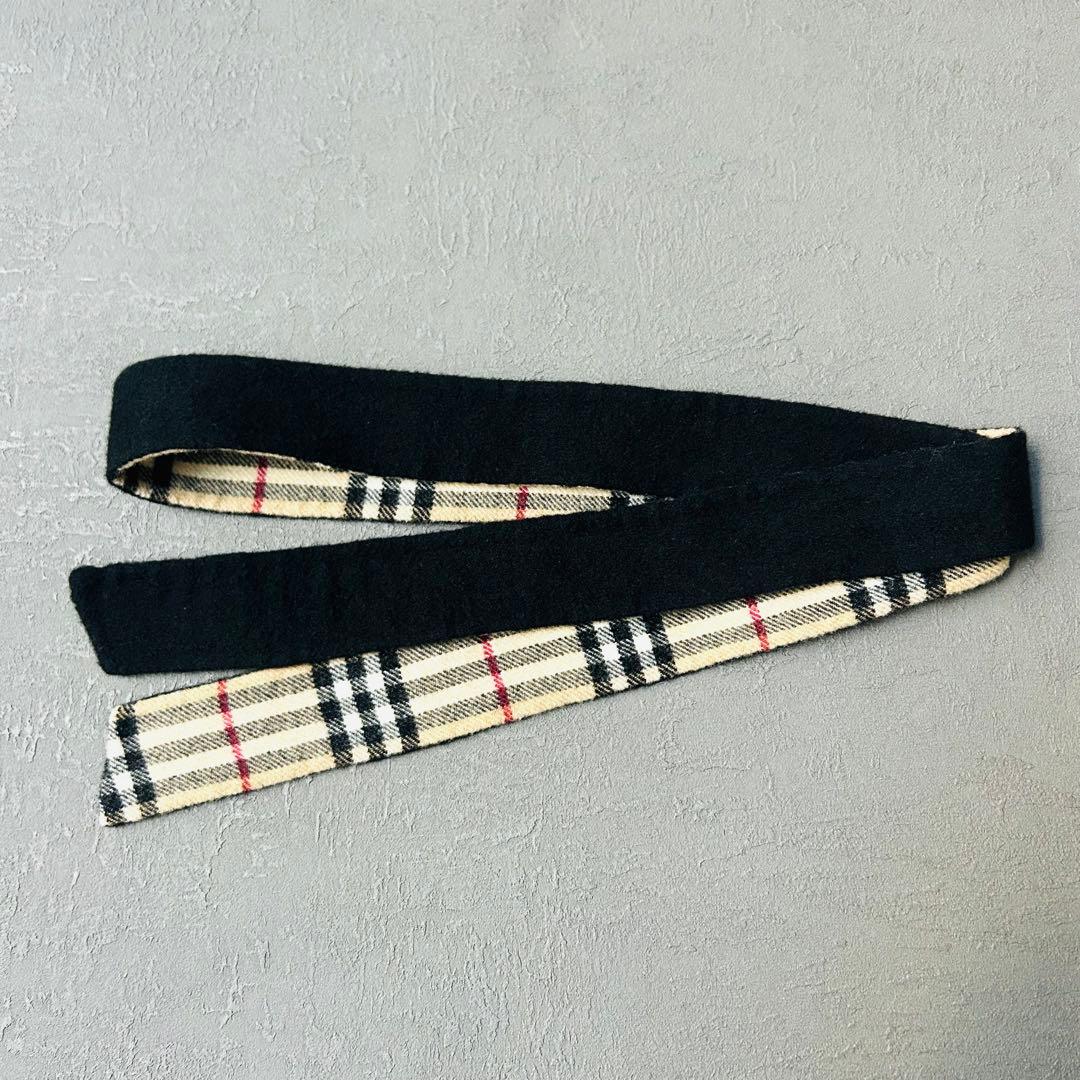 ＊バーバリーロンドン＊ダブルフェイス コート カシミヤ ノバチェック　ベルト
