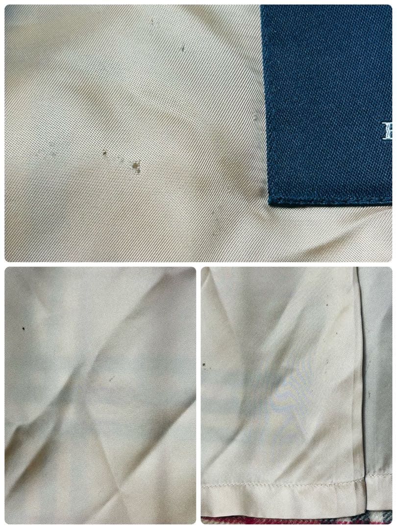 ＊バーバリーロンドン＊ダブルフェイス コート カシミヤ ノバチェック　ベルト