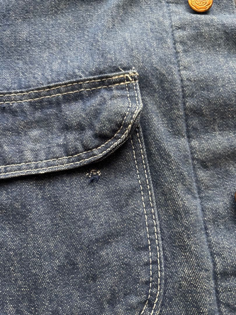 60s〜 ラングラー ブルーベル デニム　カバーオール ヴィンテージ