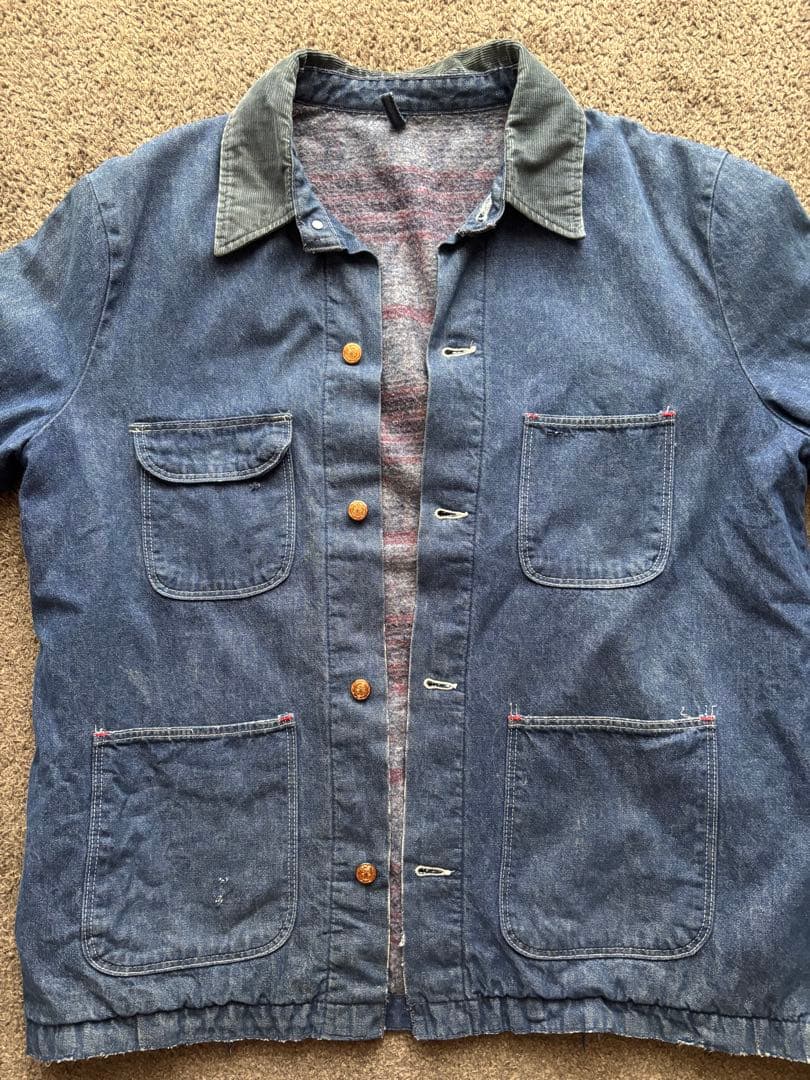 60s〜 ラングラー ブルーベル デニム　カバーオール ヴィンテージ