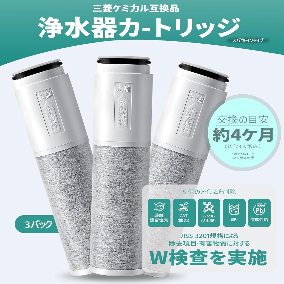 【正規品】浄水器 カートリッジ TH658-3 ２個セット