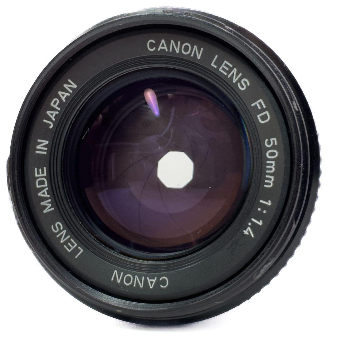 Aランク 完動品 Canon A-1 NFD 50mm F1.4 返品保証付き