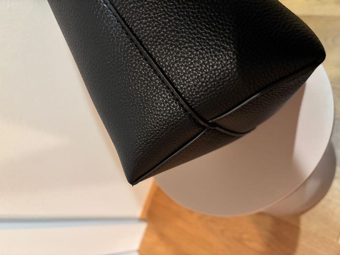 スローブイエナ　ベルトスクエアトートバッグ　ブラック