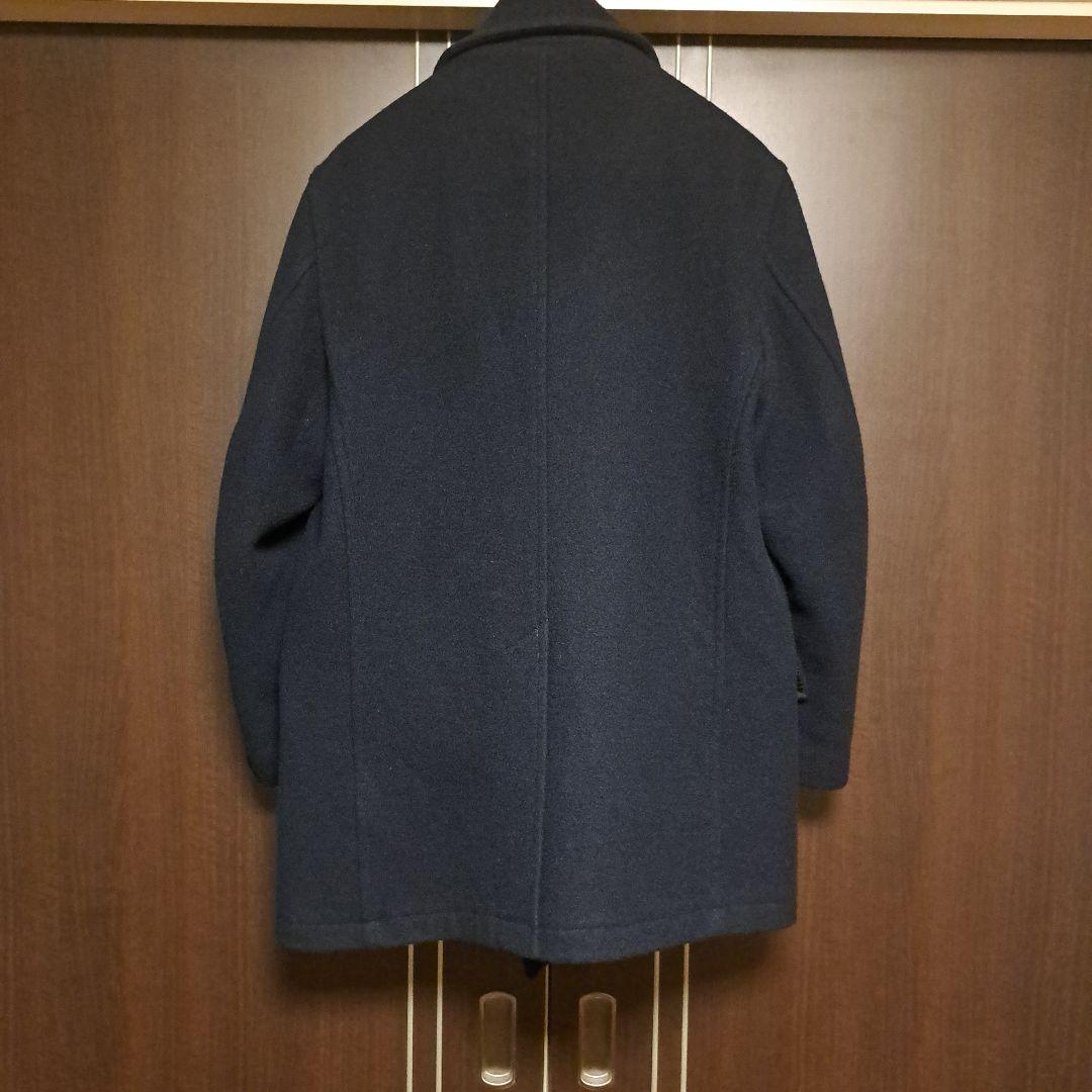 極美 未使用 Fidelity 10B PEA COAT ネイビー L