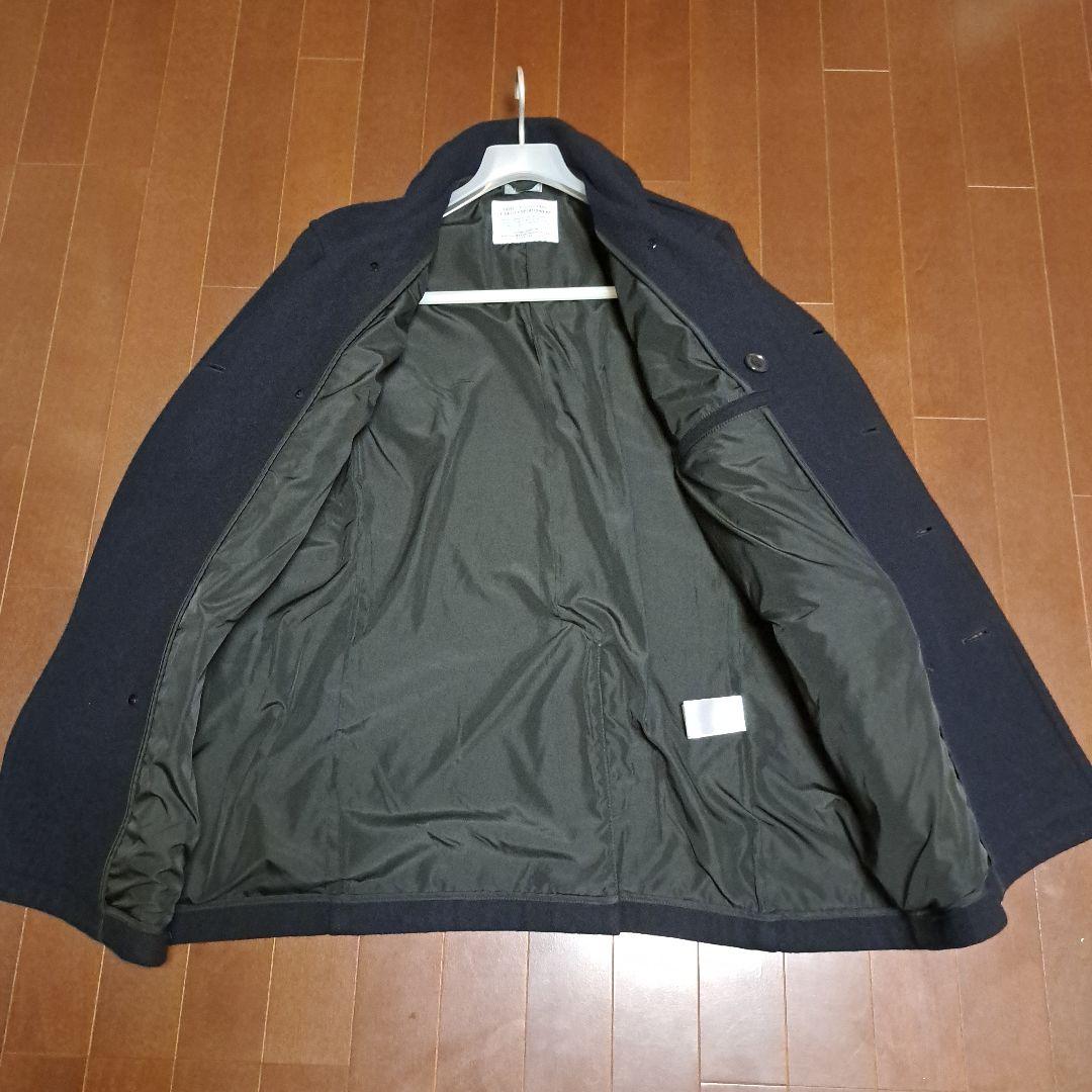 極美 未使用 Fidelity 10B PEA COAT ネイビー L