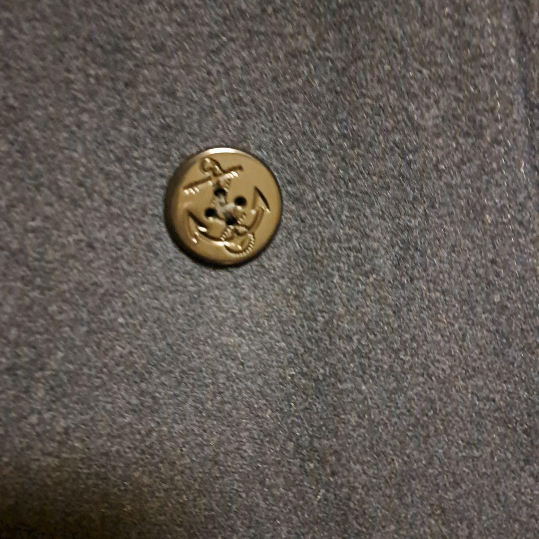 極美 未使用 Fidelity 10B PEA COAT ネイビー L