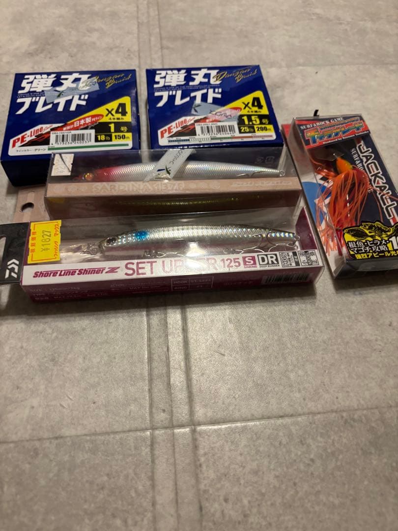 かなりお得ハードルアーセットとリール2台まとめ売り