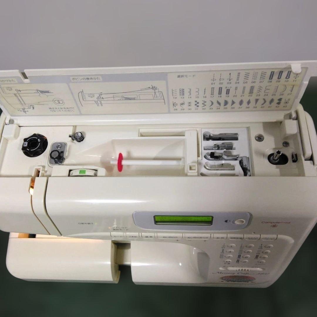 蛇の目ミシンメモリークラフト5100型。