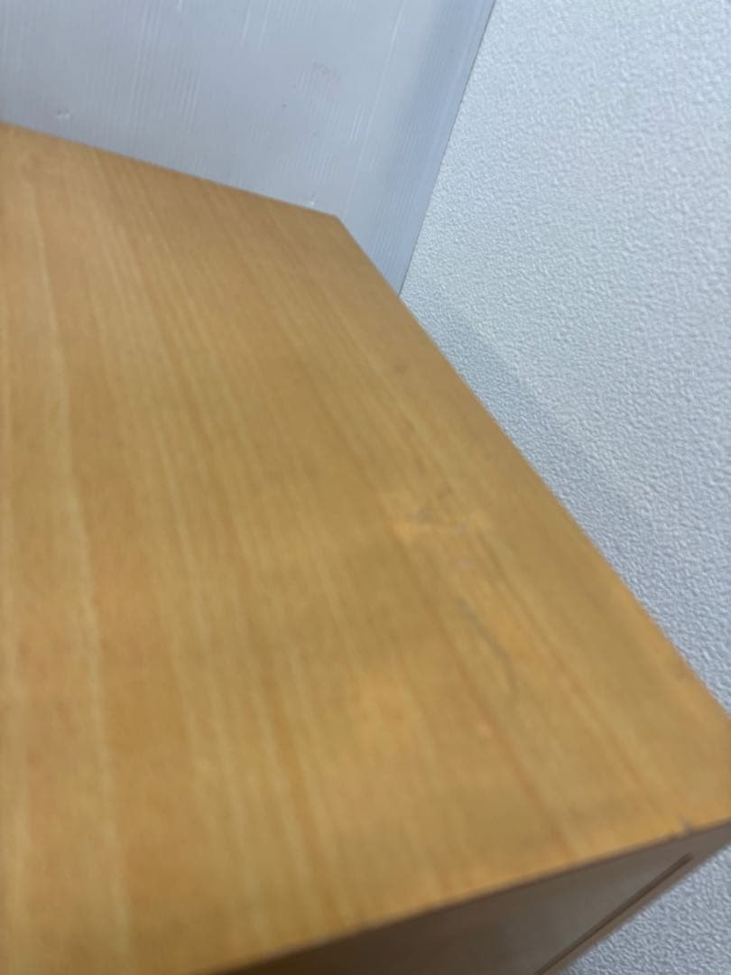 昭和レトロ家具　当時物　北欧風7段ハイチェスト　整理タンス