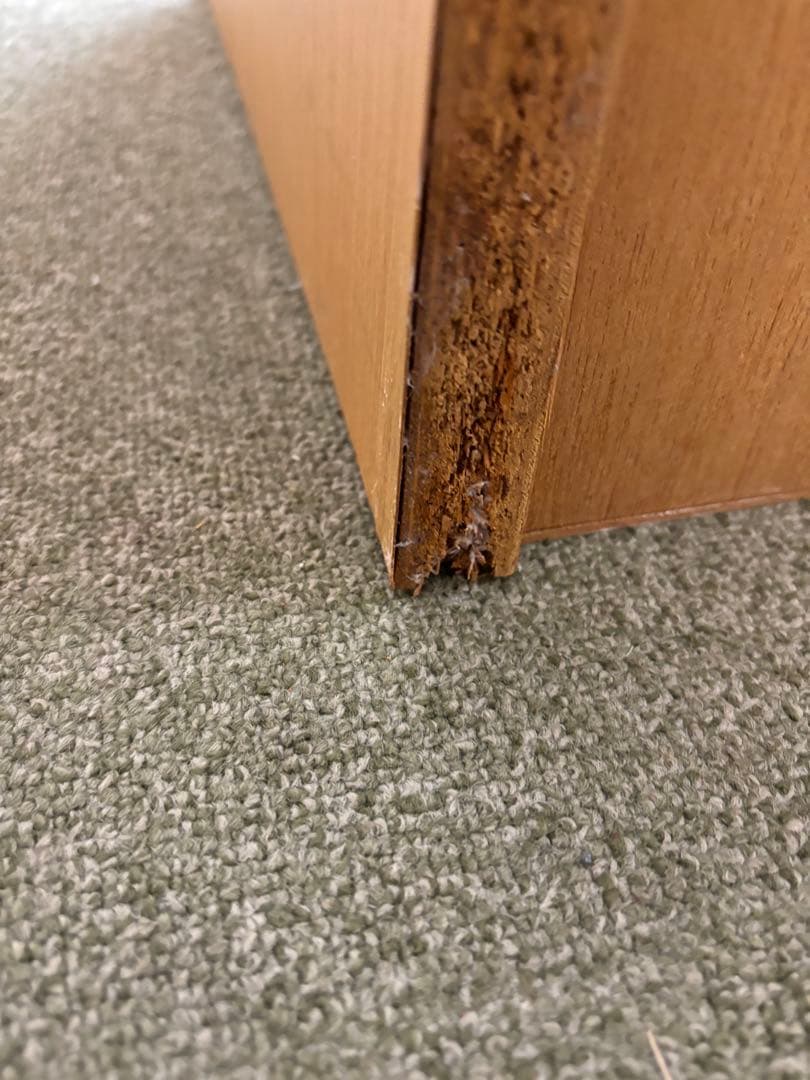 昭和レトロ家具　当時物　北欧風7段ハイチェスト　整理タンス