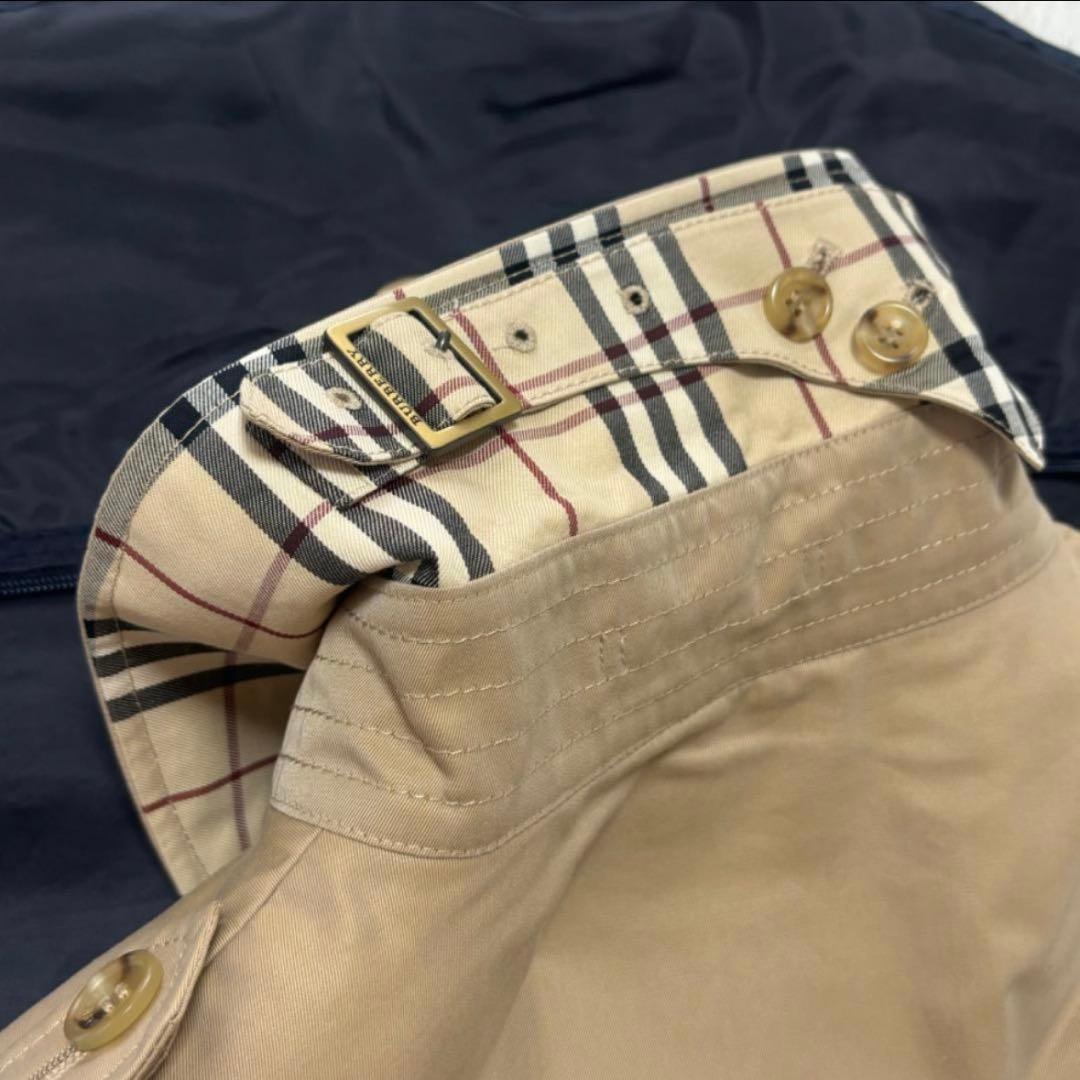 【三陽商会】BURBERRY バーバリー　ノバチェックライナー　トレンチコート
