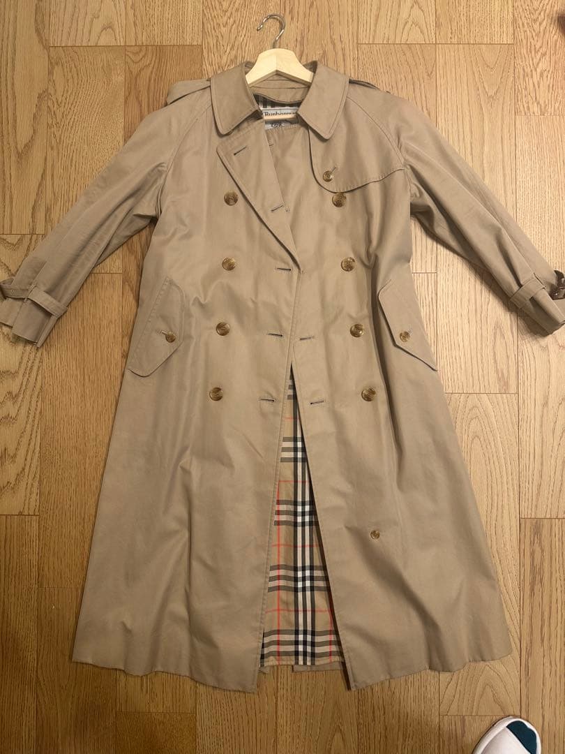 【三陽商会】BURBERRY バーバリー　ノバチェックライナー　トレンチコート