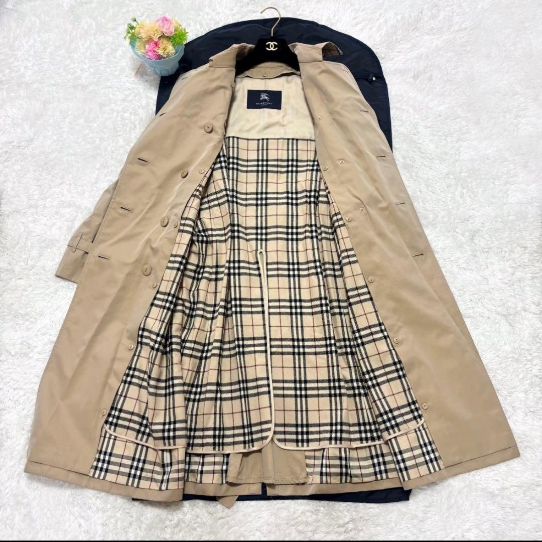 【三陽商会】BURBERRY バーバリー　ノバチェックライナー　トレンチコート