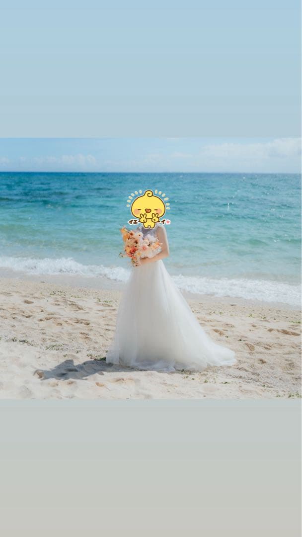 ドレスプロダクション Vネック ゴールド刺繍 Aラインドレス ( W167 )