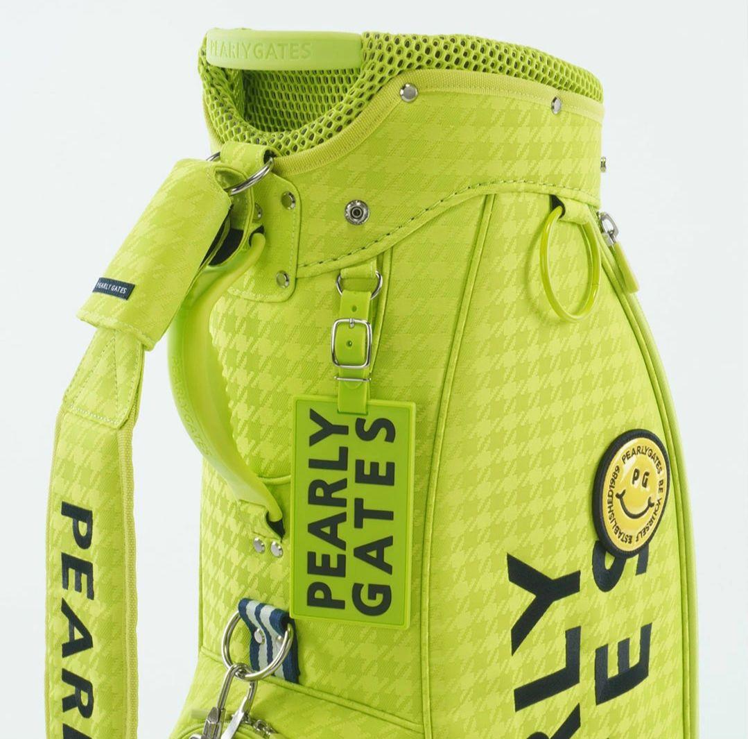 PEARLY GATES ゴルフバッグ ライムグリーン