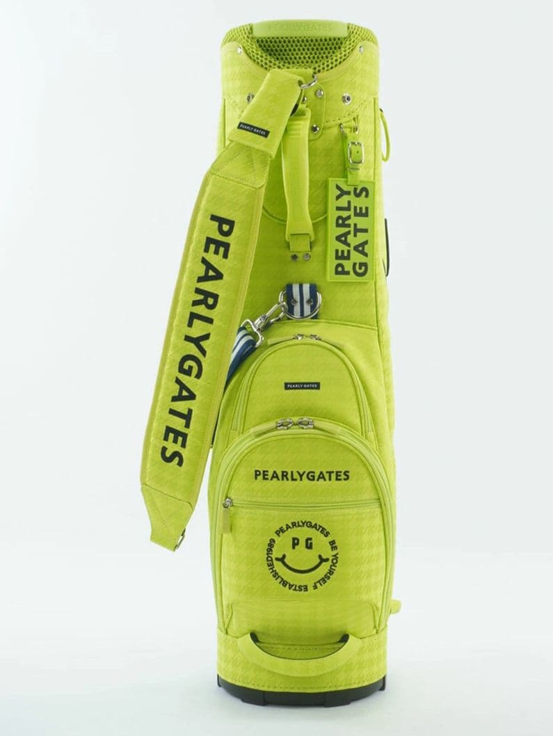 PEARLY GATES ゴルフバッグ ライムグリーン