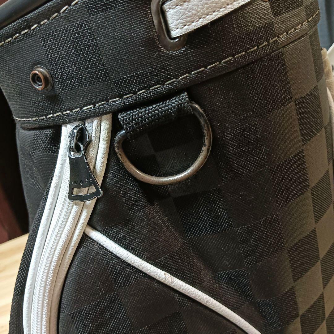 BELDING キャディバッグ ヘッドカバー付 9.5型 3.6kg ブラック