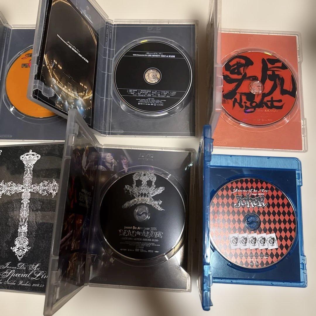 Janne Da Arc 全種コンプリートLIVE DVD バラ売り不可