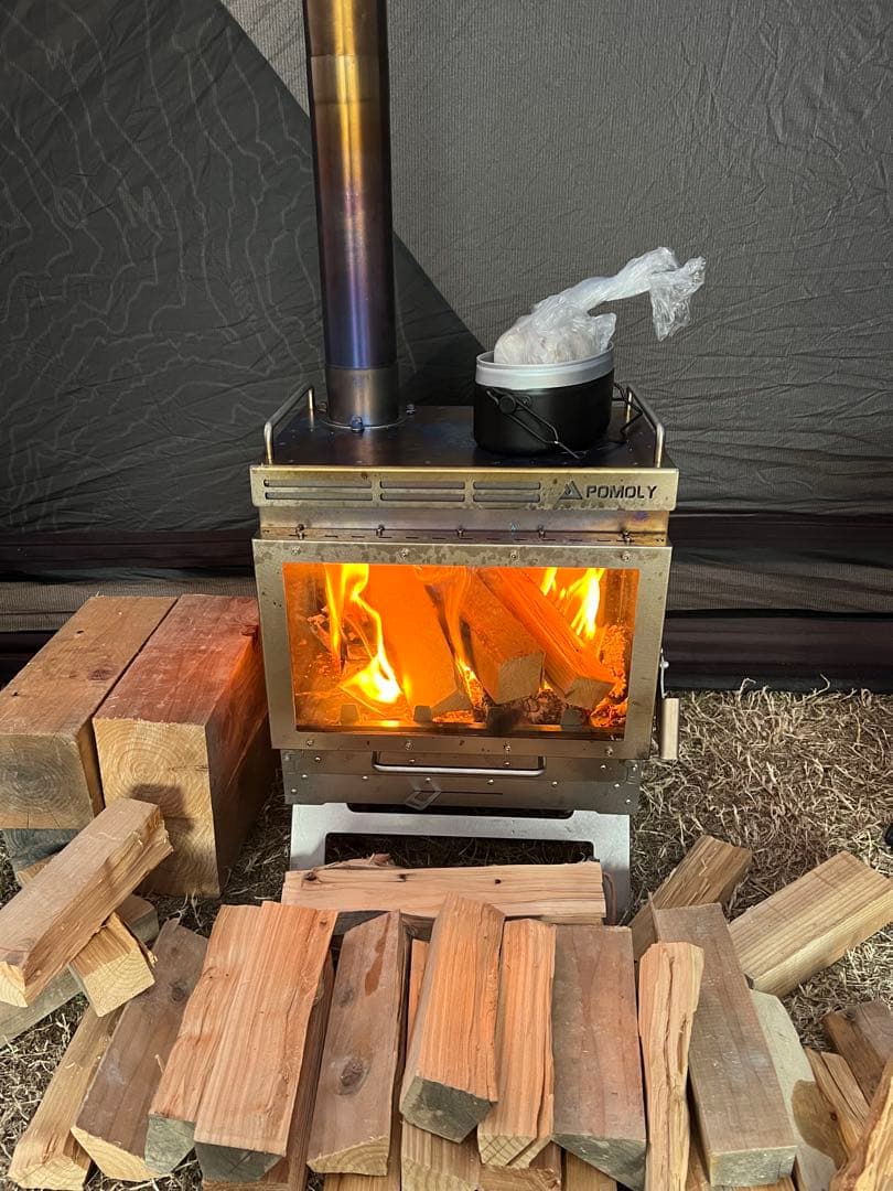 POMOLY ポモリー　Dweller Max Ti 3 チタン薪ストーブ