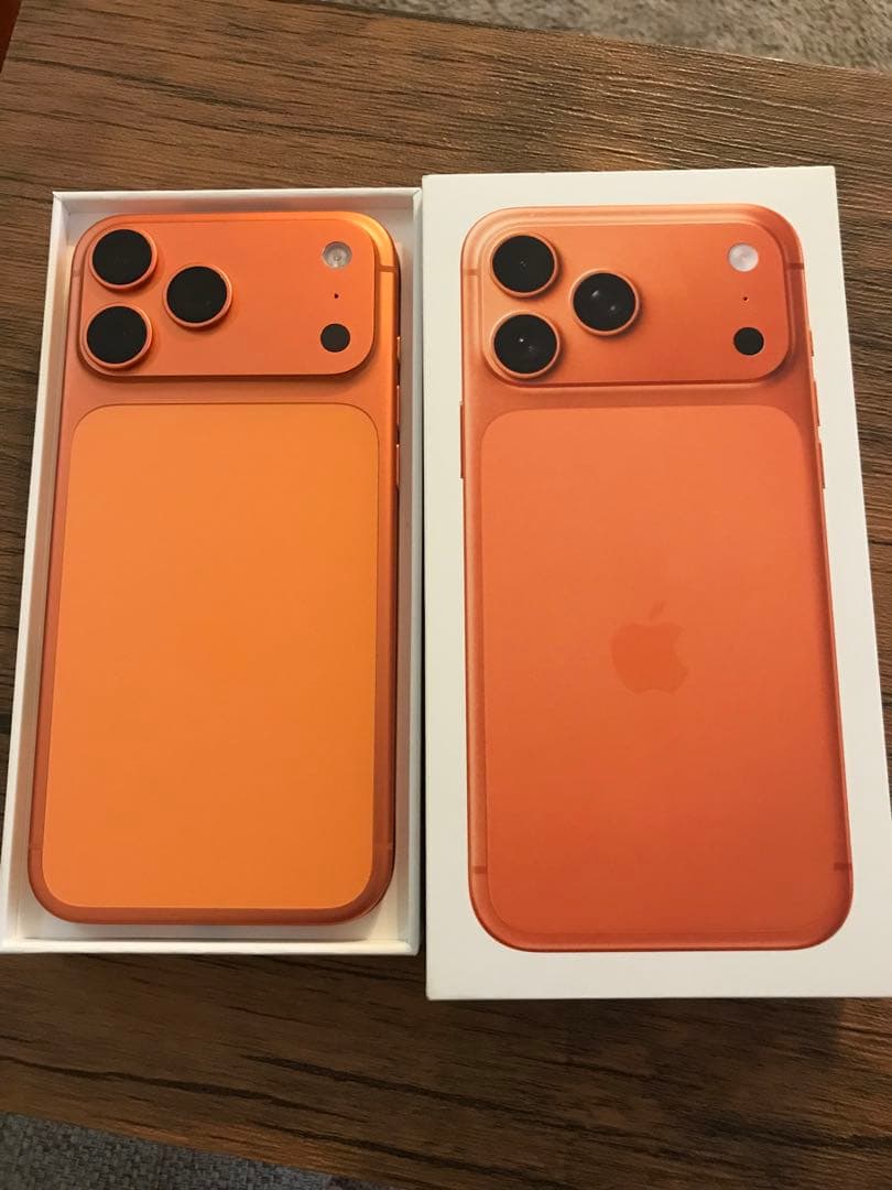 iPhone17ProMax 512GB コズミックオレンジ