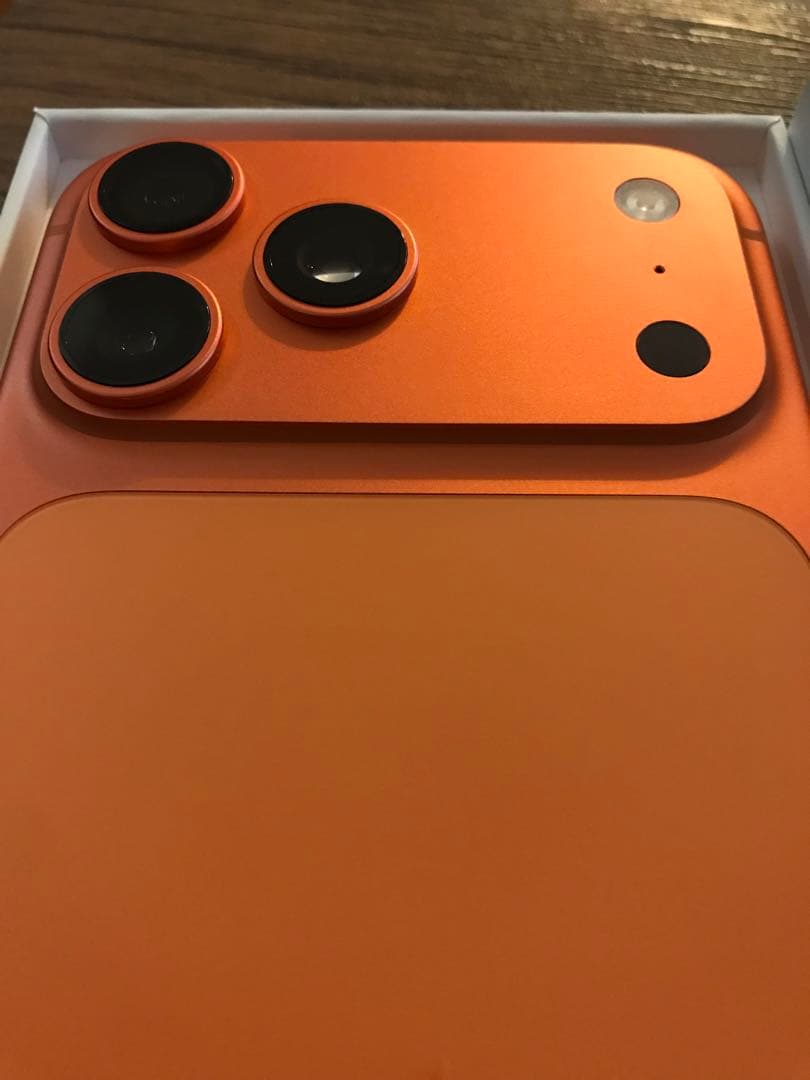 iPhone17ProMax 512GB コズミックオレンジ