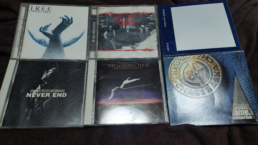 【JPOP】CHAGE & ASKA CDまとめ売り