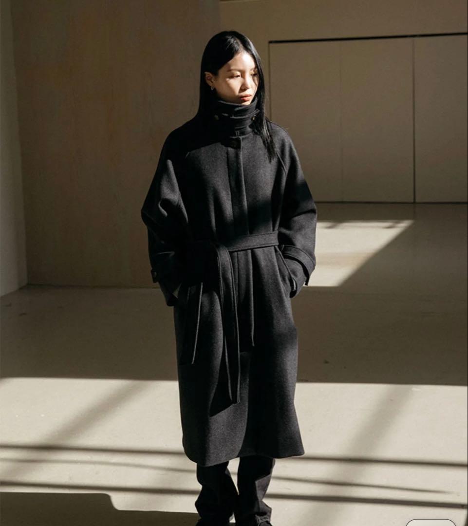 ジャケット・アウター ohotoro dublin coat black