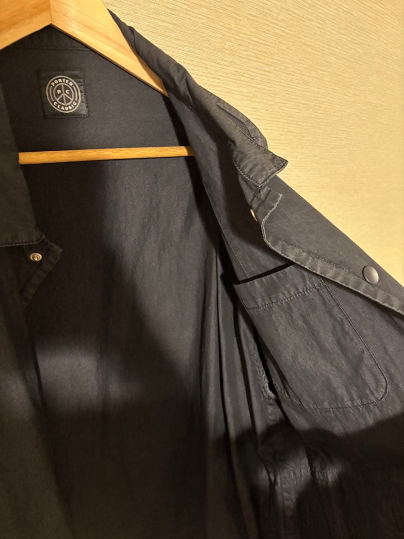 ジャケット・アウター PORTER CLASSIC POPLIN MIL-SHIRT JACKET