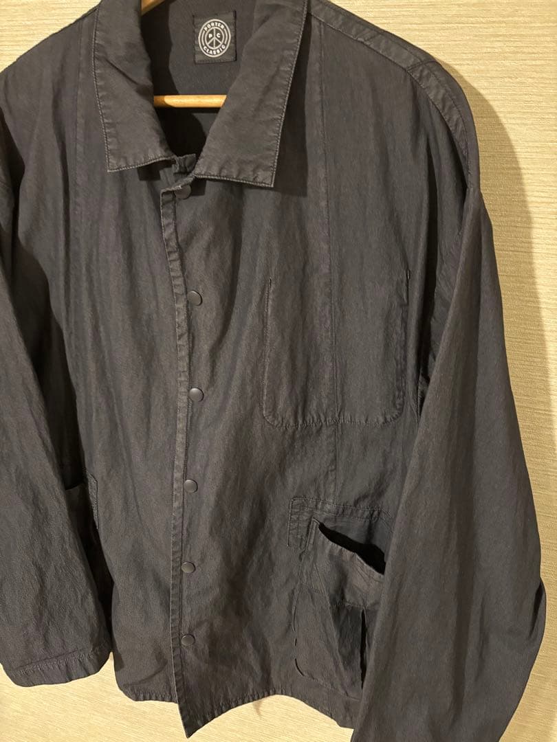 ジャケット・アウター PORTER CLASSIC POPLIN MIL-SHIRT JACKET