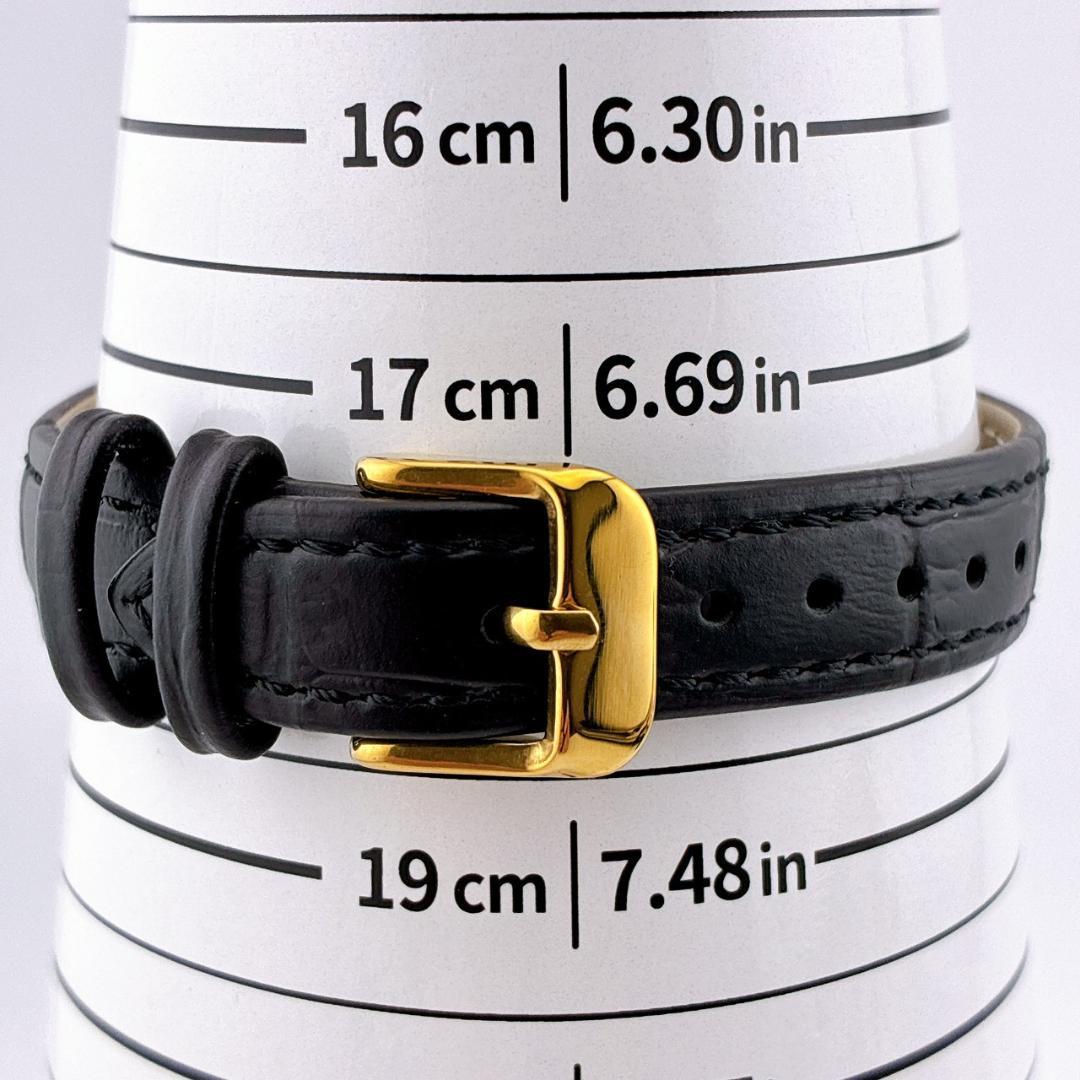 【電池交換済】GUCCI　腕時計　新品ベルト　6500L　クォーツ　ゴールド