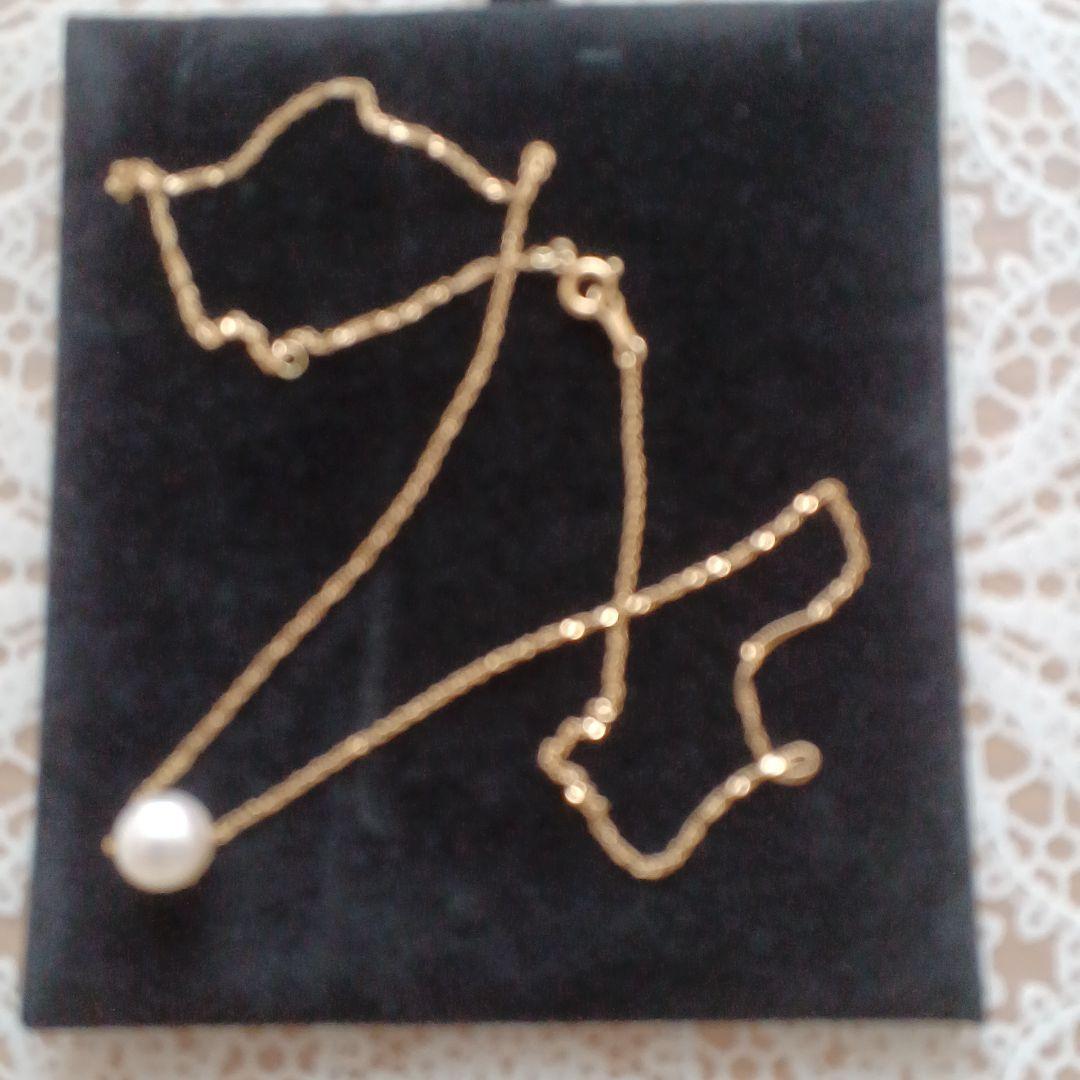 18金　パールネックレス