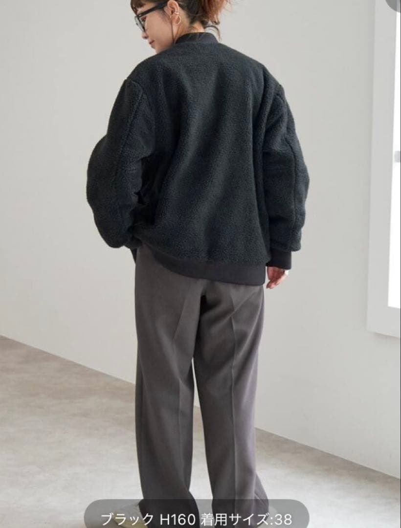 新品【スピックアンドスパン】ボアスタジャン