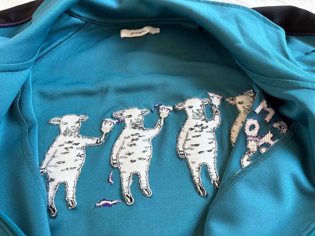 XL グラニフ ラムチョップ ジャージ 上下セット ジャケット 中古 送料無料