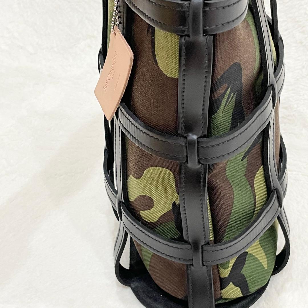 just campagne シャストカンパーニュ　バスケットバッグ セット　迷彩