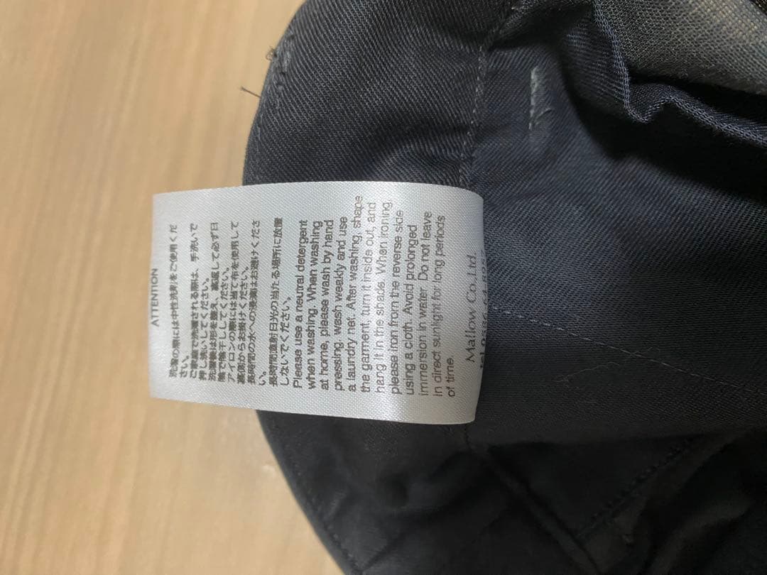 [極美品]Cornier コルニエ ワイドパンツ チャコール サイズS 洗濯可能