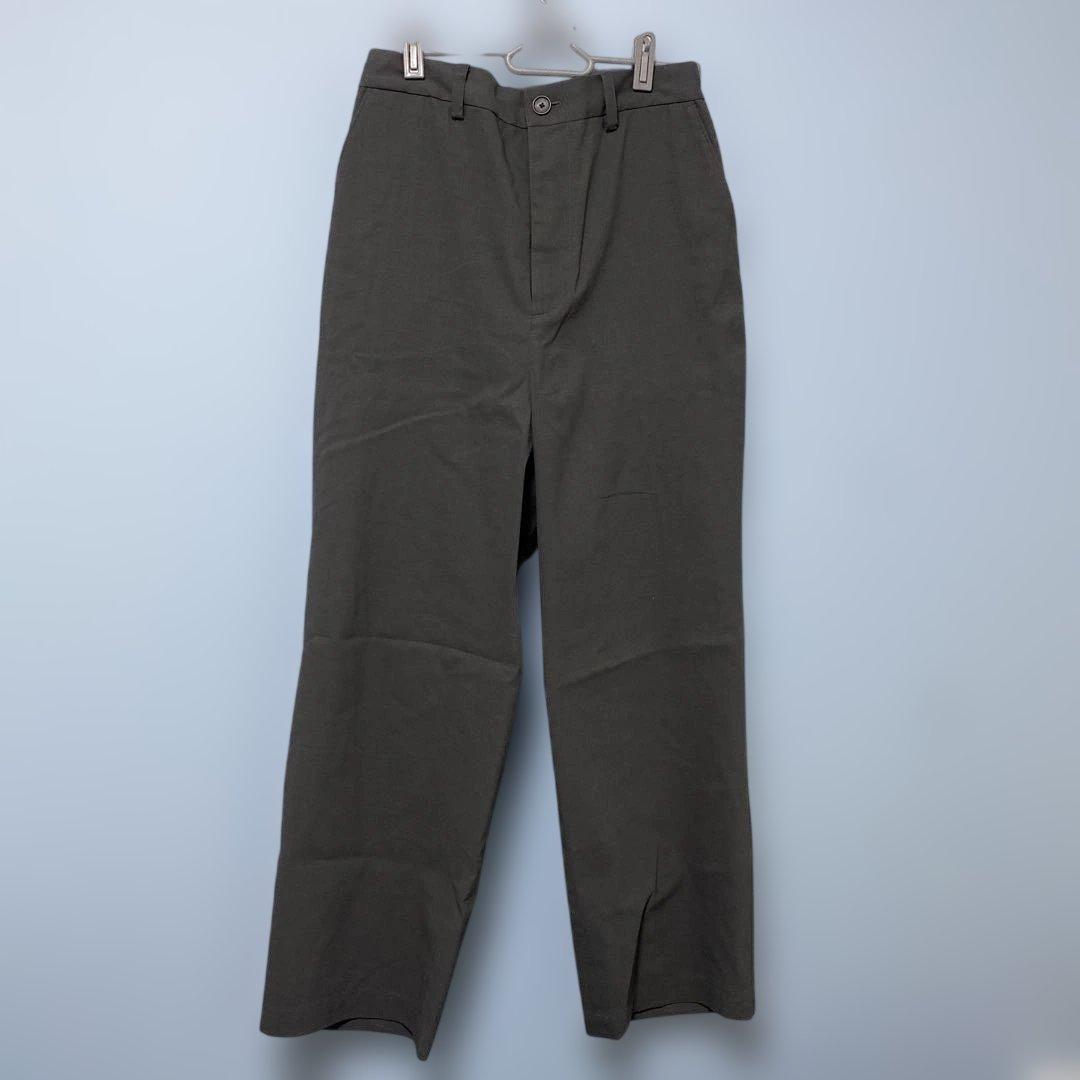 [極美品]Cornier コルニエ ワイドパンツ チャコール サイズS 洗濯可能