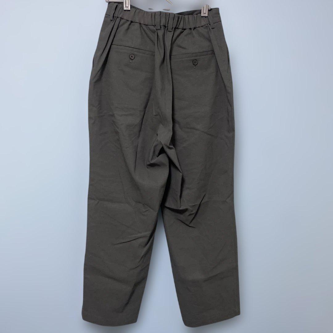 [極美品]Cornier コルニエ ワイドパンツ チャコール サイズS 洗濯可能