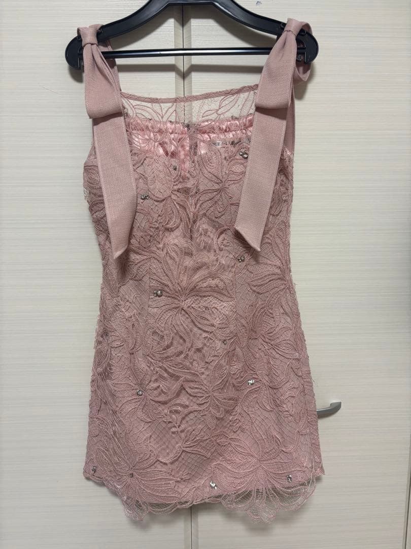 ROBEdeFLEURSローブドフルールレースタイトミニドレスキャバドレスXS