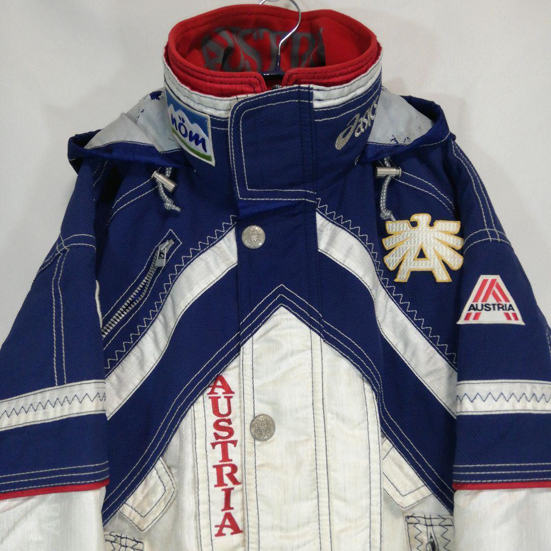 asics オーストリア スキーウェア セットアップ 上下セット アシックス M