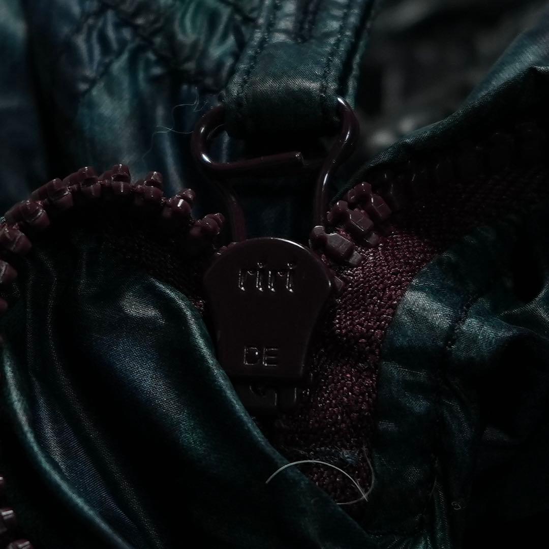 y2k DUVETICA ダウンベスト リバーシブル ブラックウォッチ グランジ