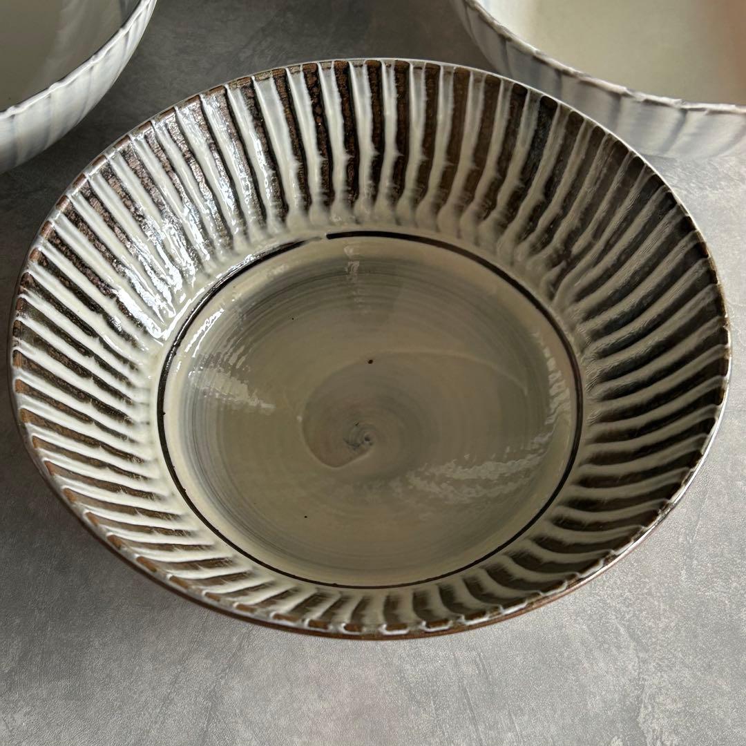 【侑紀】小石原ポタリー　小石原焼　どんぶり　丼　陶器　　食器