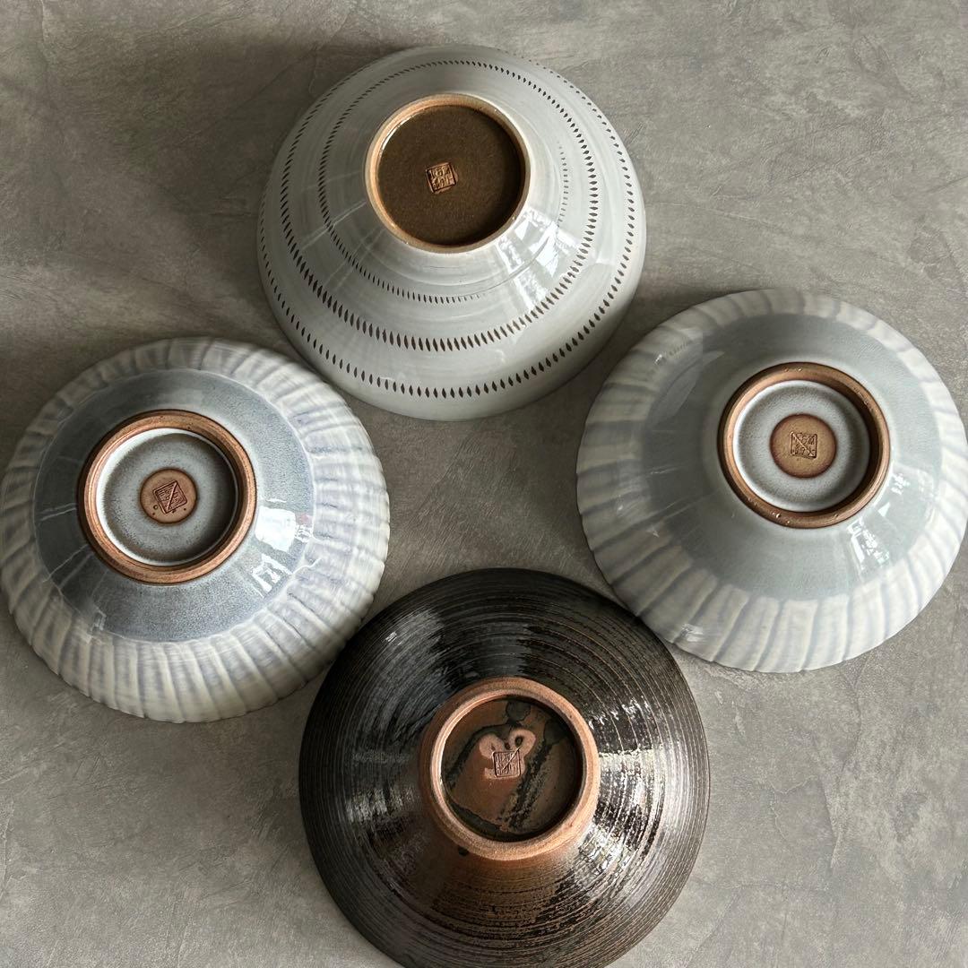 【侑紀】小石原ポタリー　小石原焼　どんぶり　丼　陶器　　食器