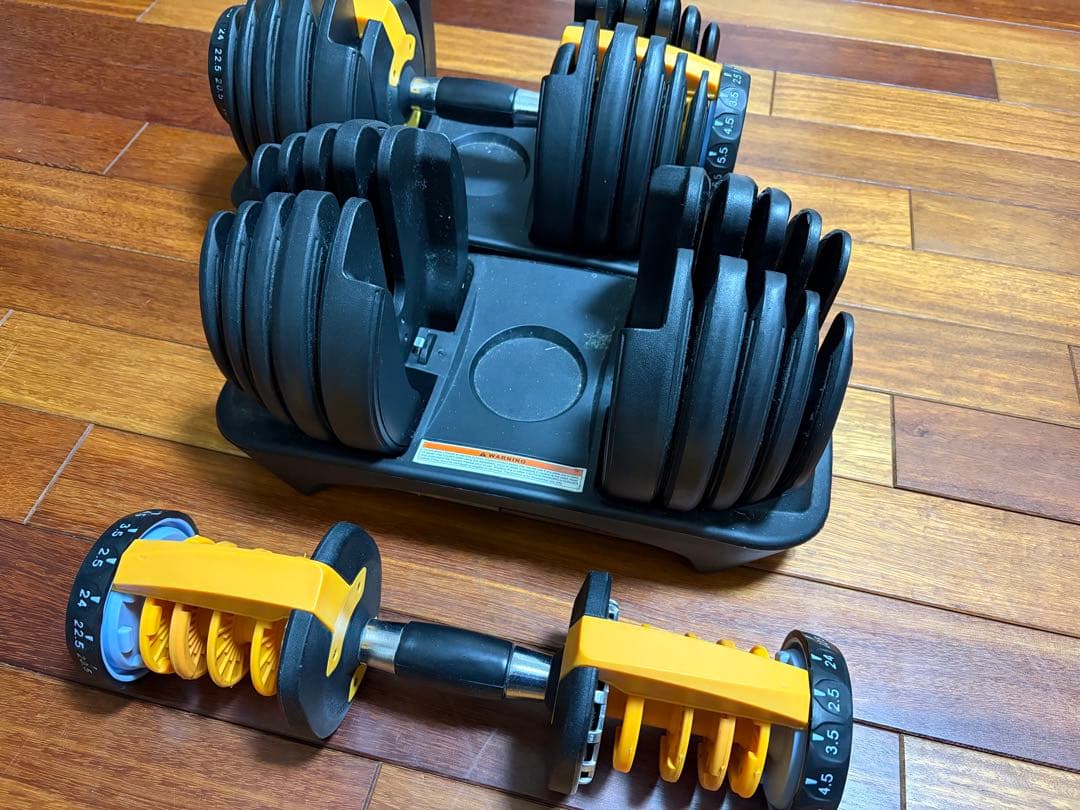 あ*様 可変式ダンベル 2.5kg〜24.5kg