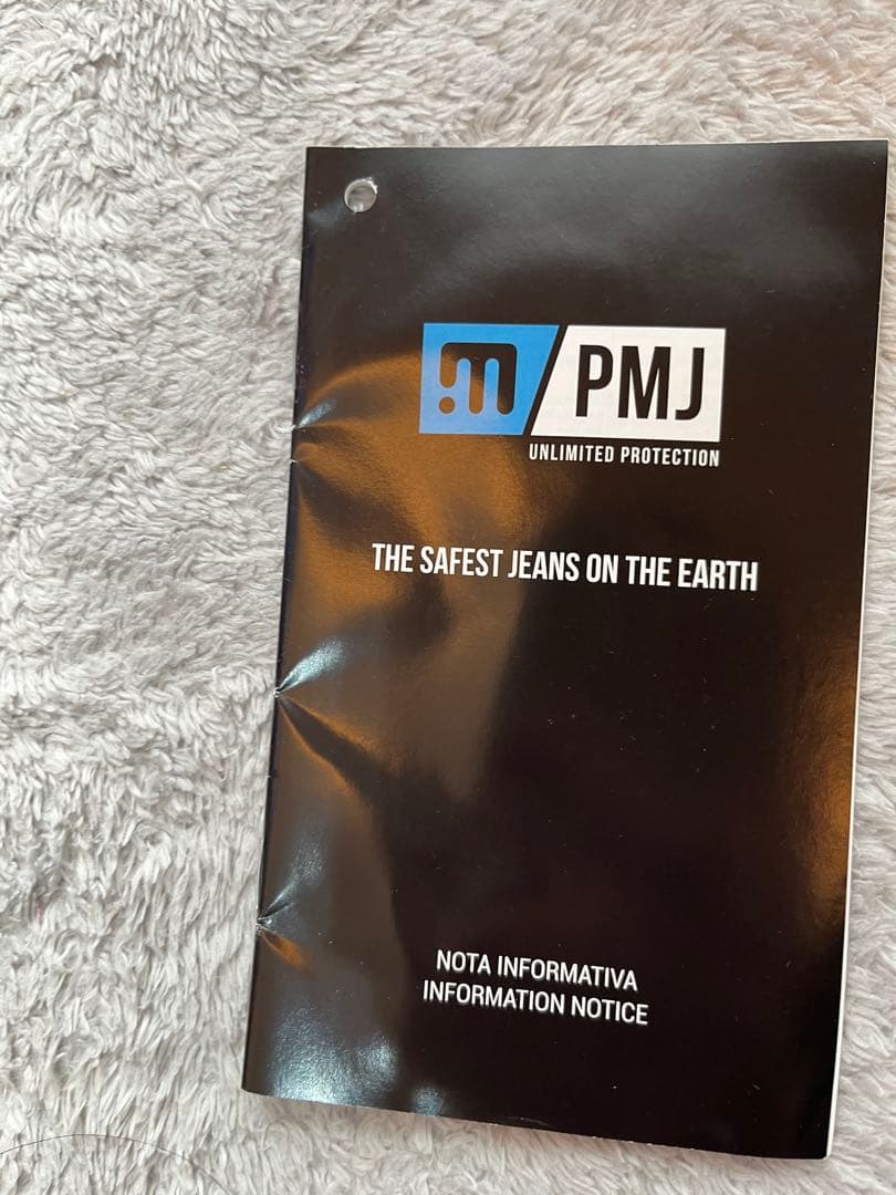 コ*タ様 PMJ KNOX ダークブルーデニムパンツ 膝用プロテクター付き